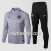 Paris Saint Germain Komplet Sweatshirts 2017-18 Siva
